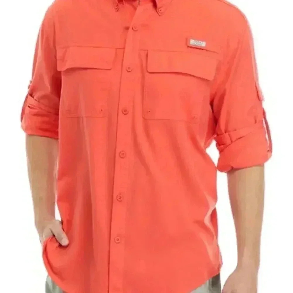 Ocean + Coast® Long Sleeve Solid Fishing Shirt